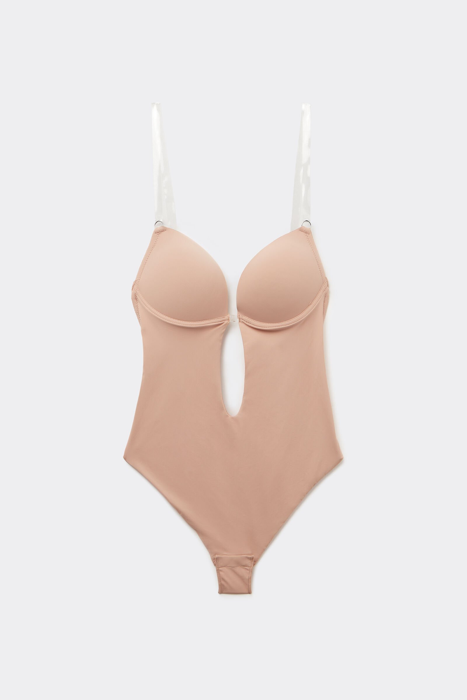 Body tanga push-up con relleno y tirantes de silicona — imagen 2