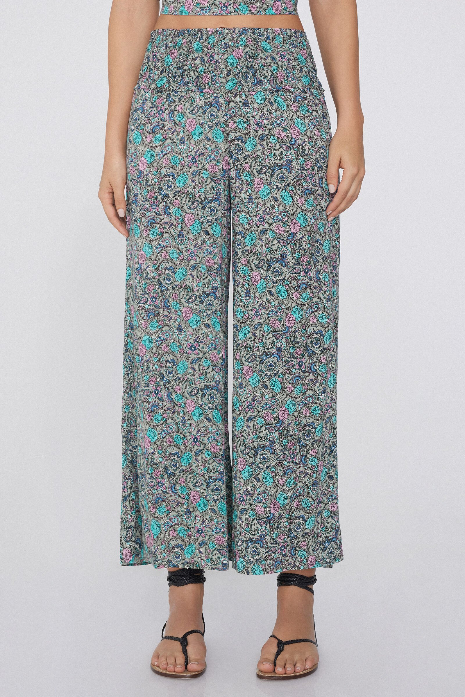 Pantalón estilo japonés de Tela Punto Smock — imagen 4