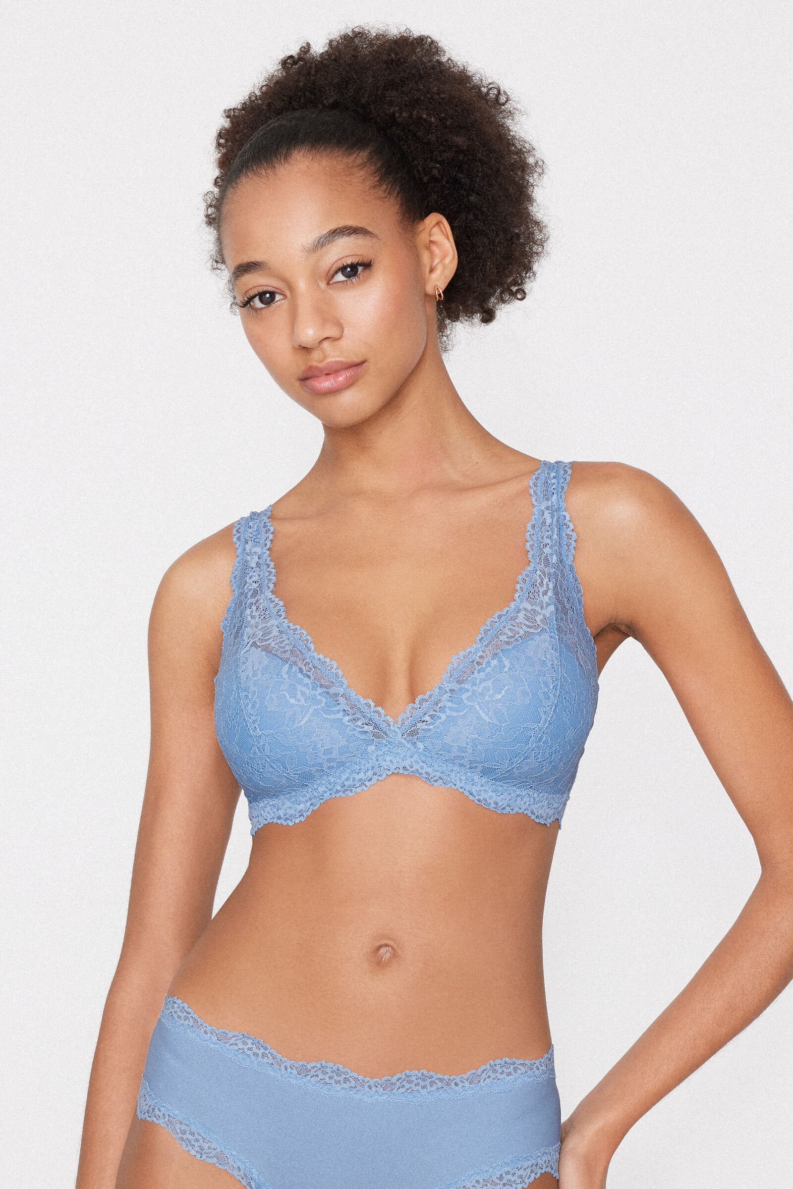 Sujetador Triángulo de Encaje Reciclado Havana — imagen 4